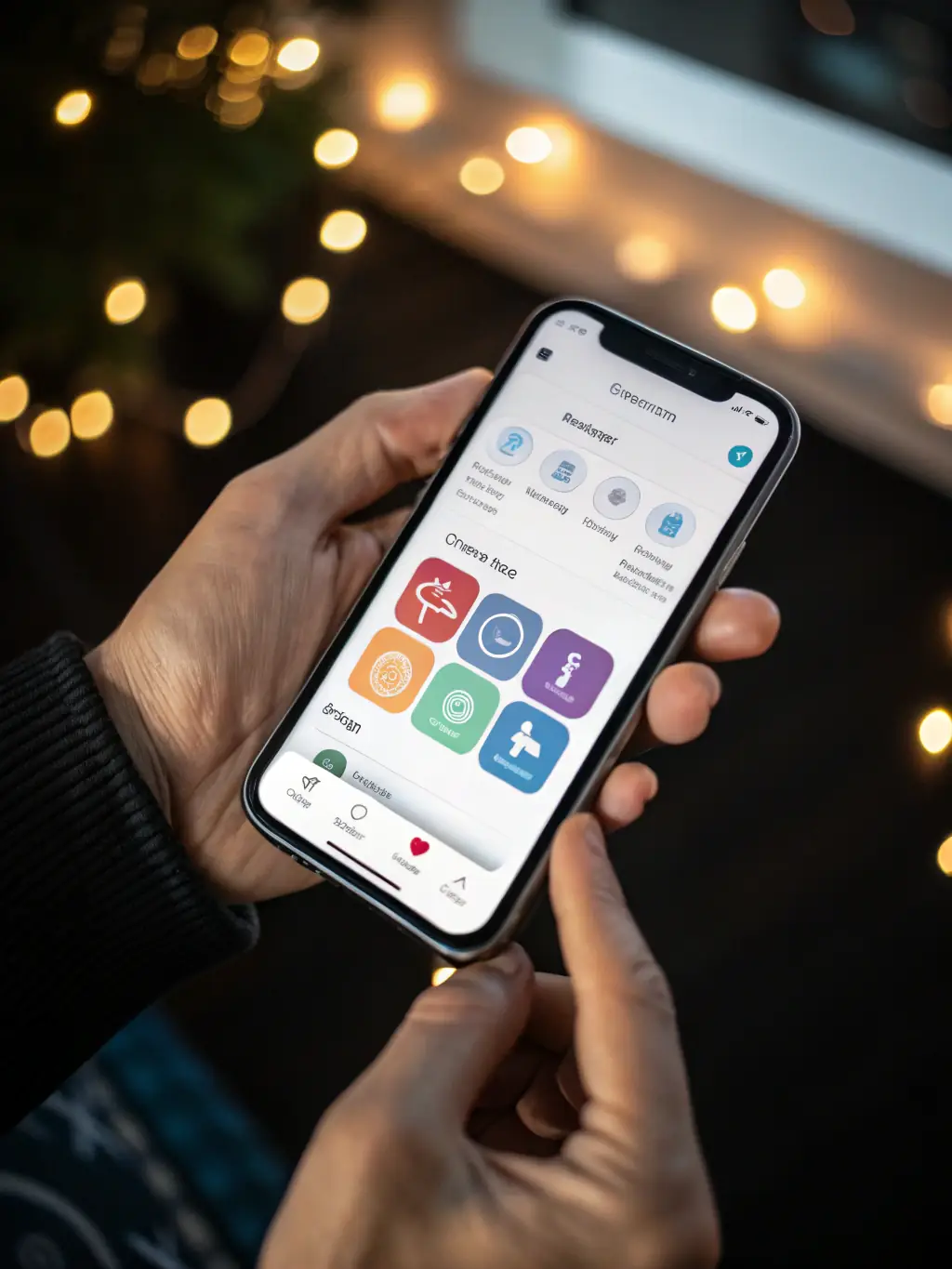 A user-friendly mobile app interface designed by Frixals, featuring intuitive navigation and visually appealing design elements, demonstrating their UI/UX design capabilities.